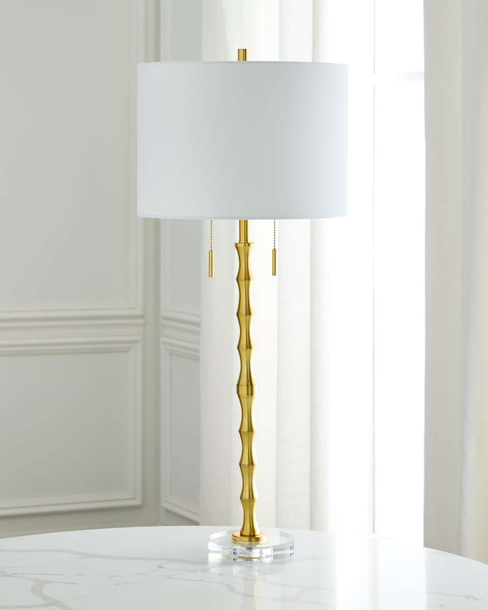 Bamboo 34" Table Lamp
